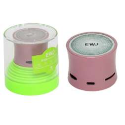 Портативная колонка A104 EWA Bluetooth розовая оптом