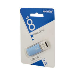 8 GB Smart Buy V-Cut Blue